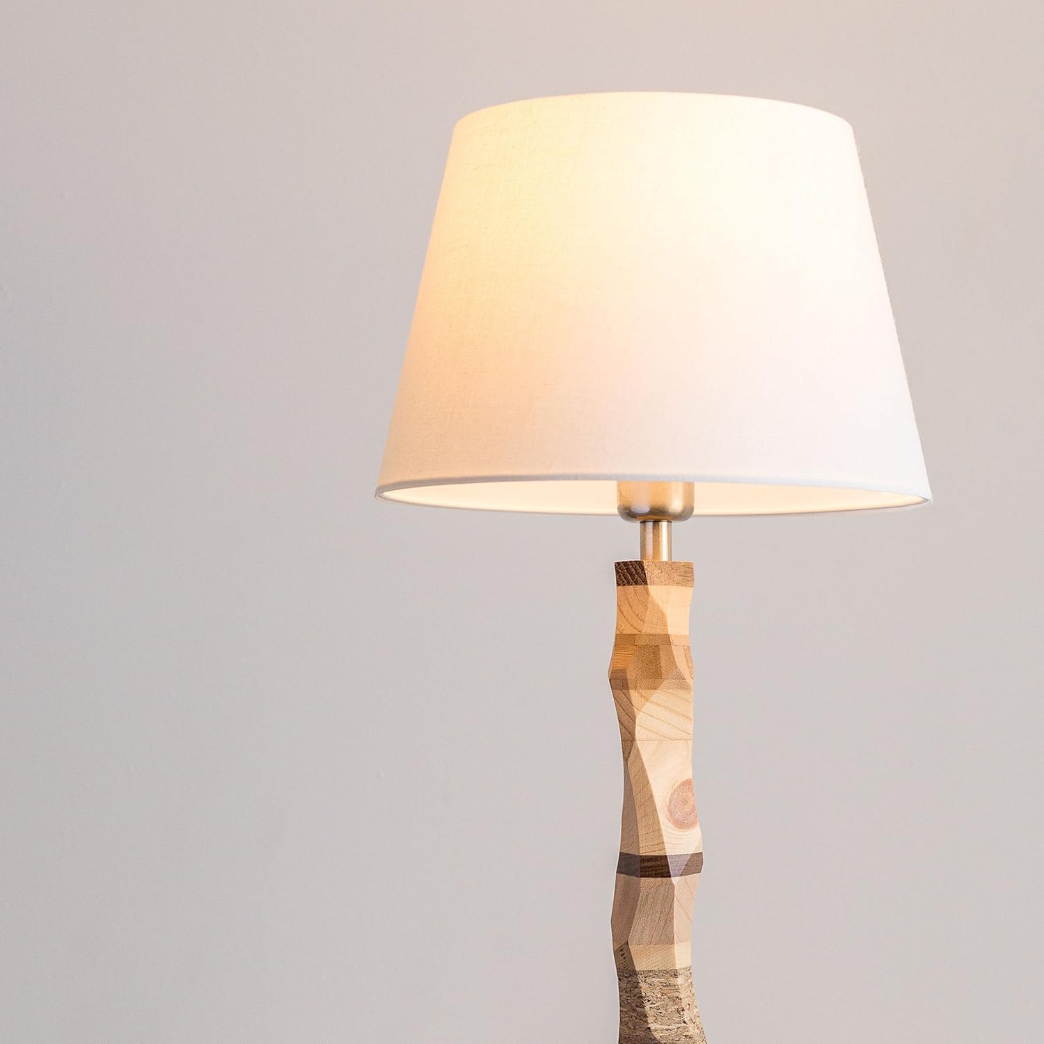 Amazon.com: bedside Lamp,desk lamp, Handmade Solid Wood Bedside Table