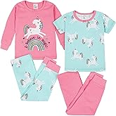 4-Piece Boys Dino Snug Fit Pajama Set