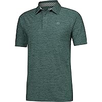 Three Sixty Six Golf Shirts for Men - Dry Fit Short-Sleeve Polo, Athletic Casual Collared T-Shirt