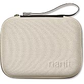 Nanit Travel Case - Protective Hard Shell Carrying Case for Nanit Pro Baby Monitor and Multi-Stand Travel Accessory, Two Tone Canvas
