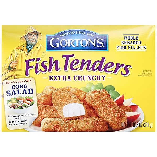 Gorton's, Extra Crunchy Tender, 10.6 oz (Frozen)