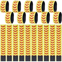 Softball Scrunchies – Gelb Mit Roter Naht, 2er-Pack, Vom Original-Erfinder Aus Den USA
