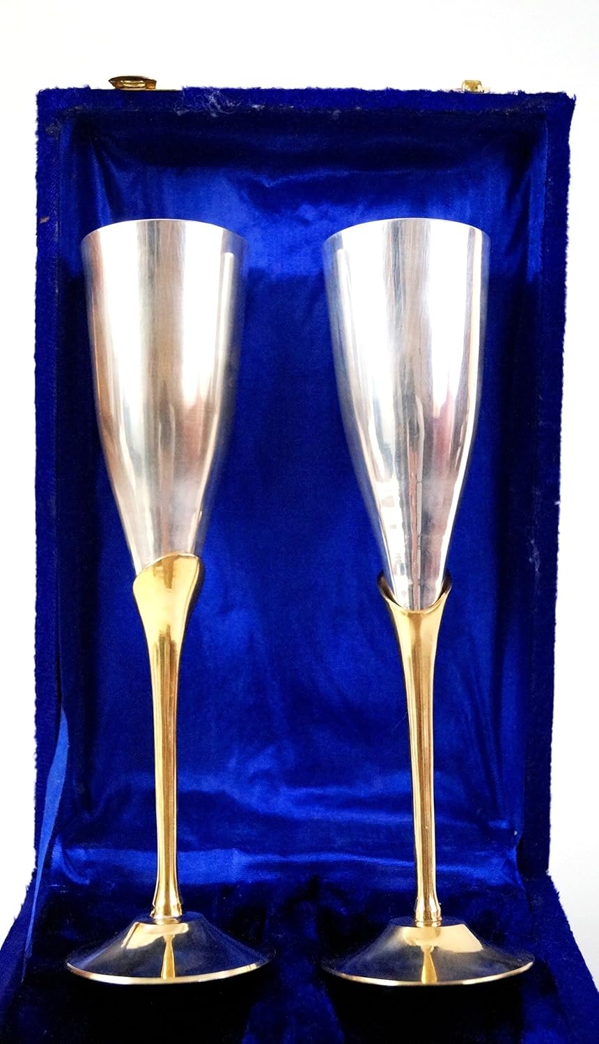SHOP AT DEALS PLUS Elegance Pair of Champagne Flutes