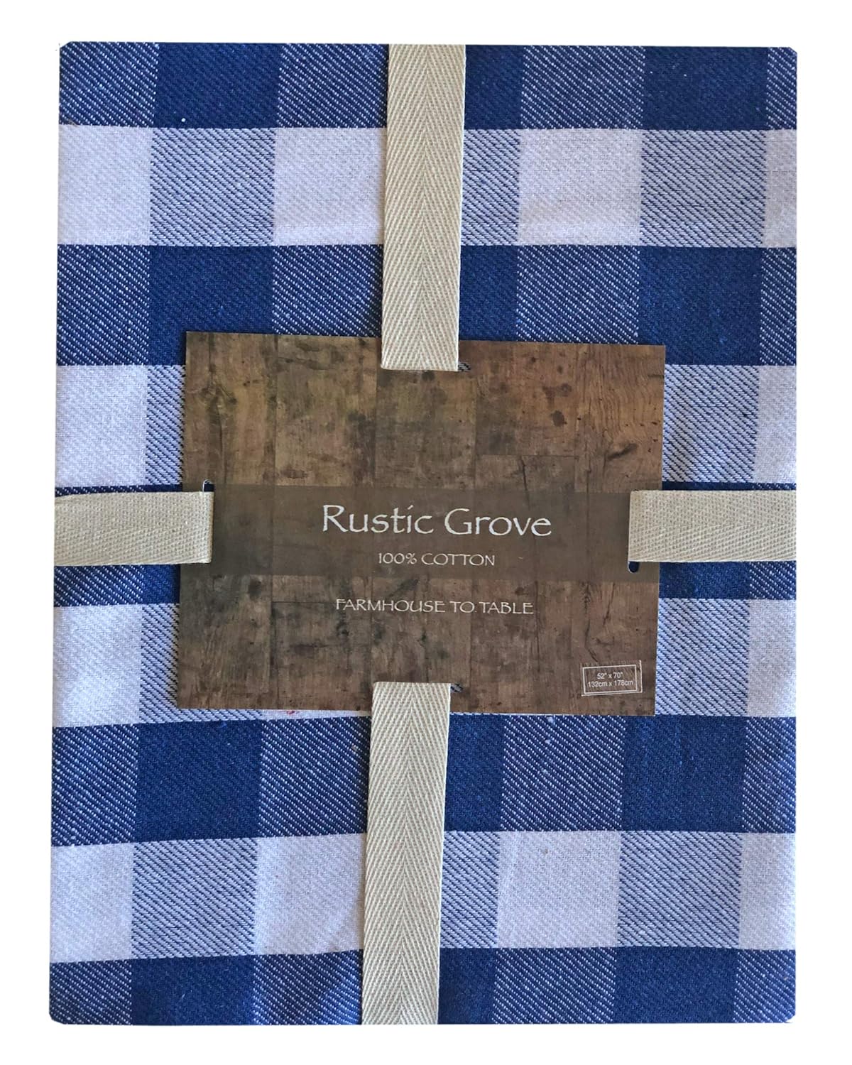 Best blue table cloth round 60