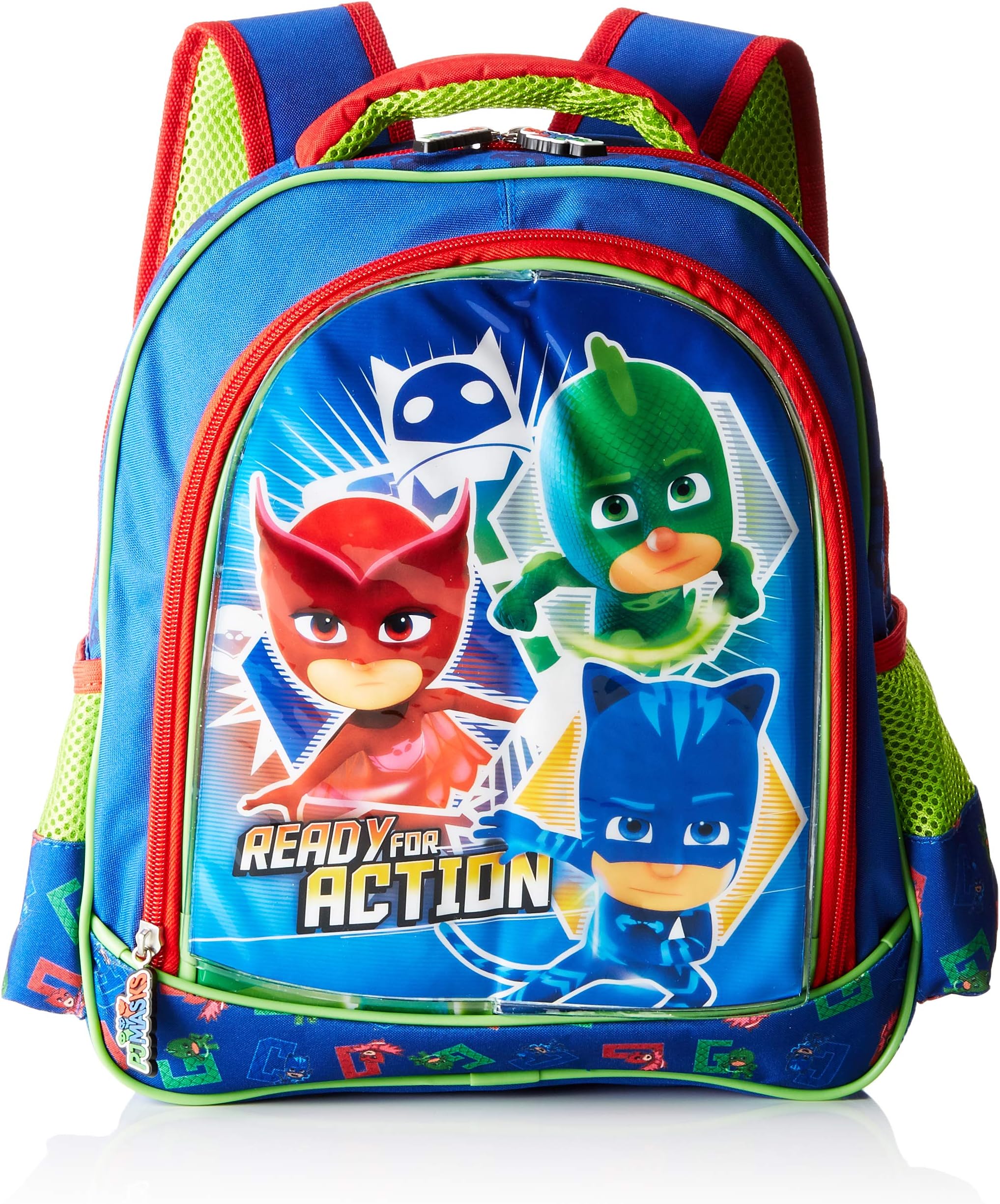 Diakakis 000484026 Backpack 27X31X10Cm 3Ple Magnet Pj Masks Pj03, Multicolored, 27 x 31 x 10 cm