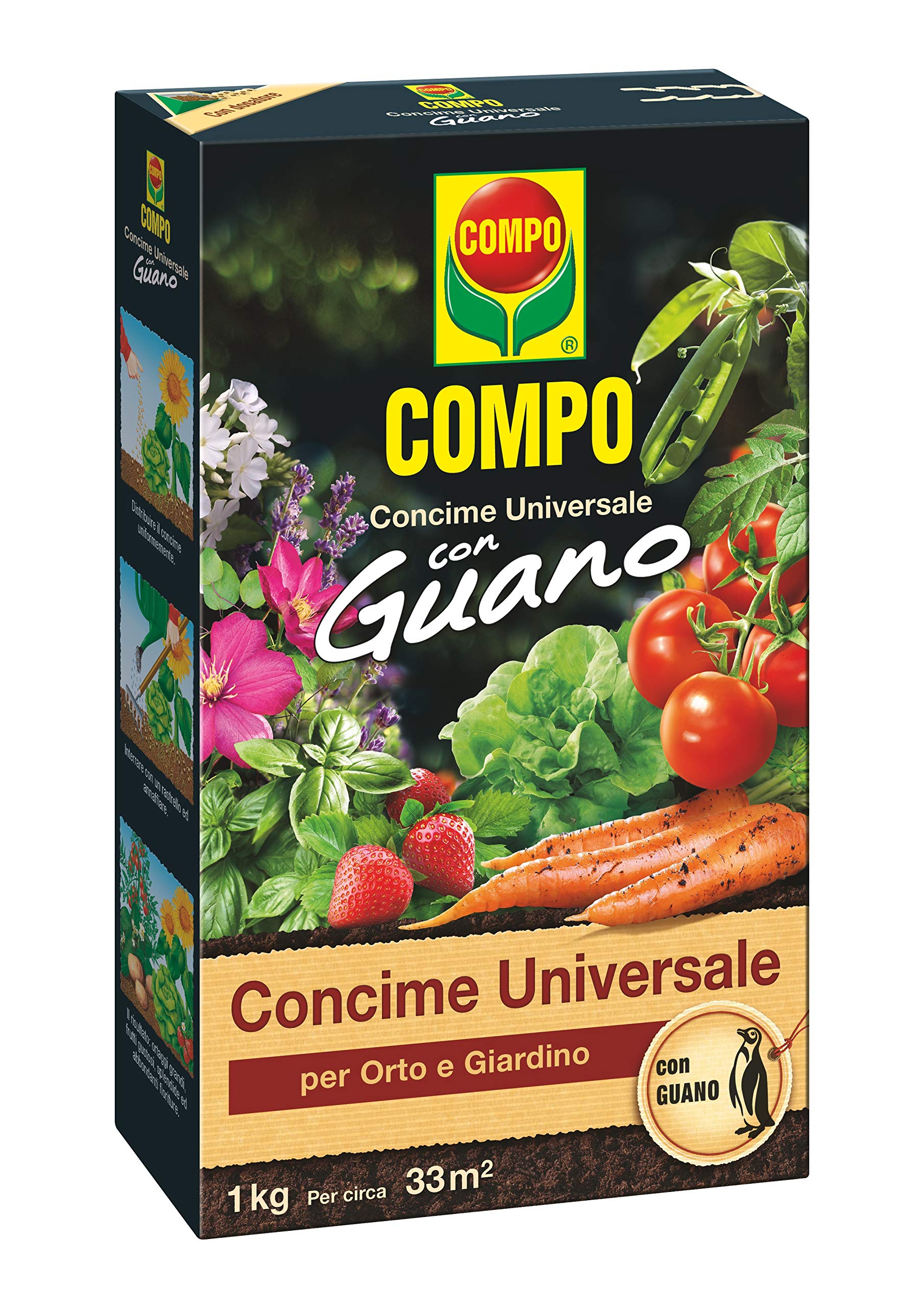 Compo Guano Compost Universal Compo 1 kg