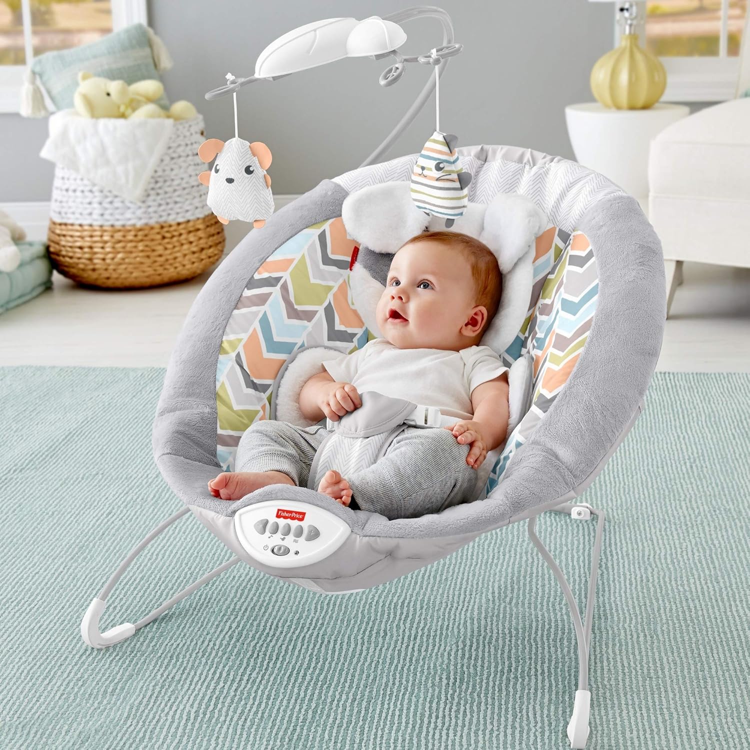 fisher price my little snugapuppy bouncer