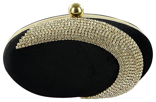 Tooba Womens Chain Egg Box Clutch