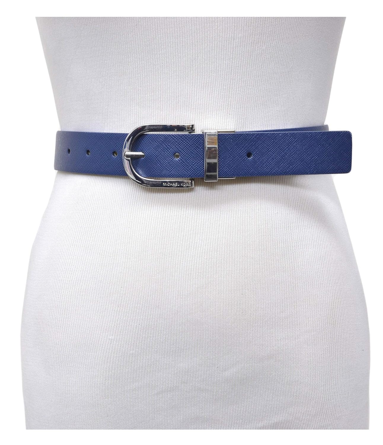 michael kors belt womens navy
