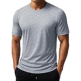 MAGCOMSEN Men's Short Sleeve Dry Fit Shirts Athletic Workout Tops UPF 50+ Sun Protection Cooling Tshirts Running Gym