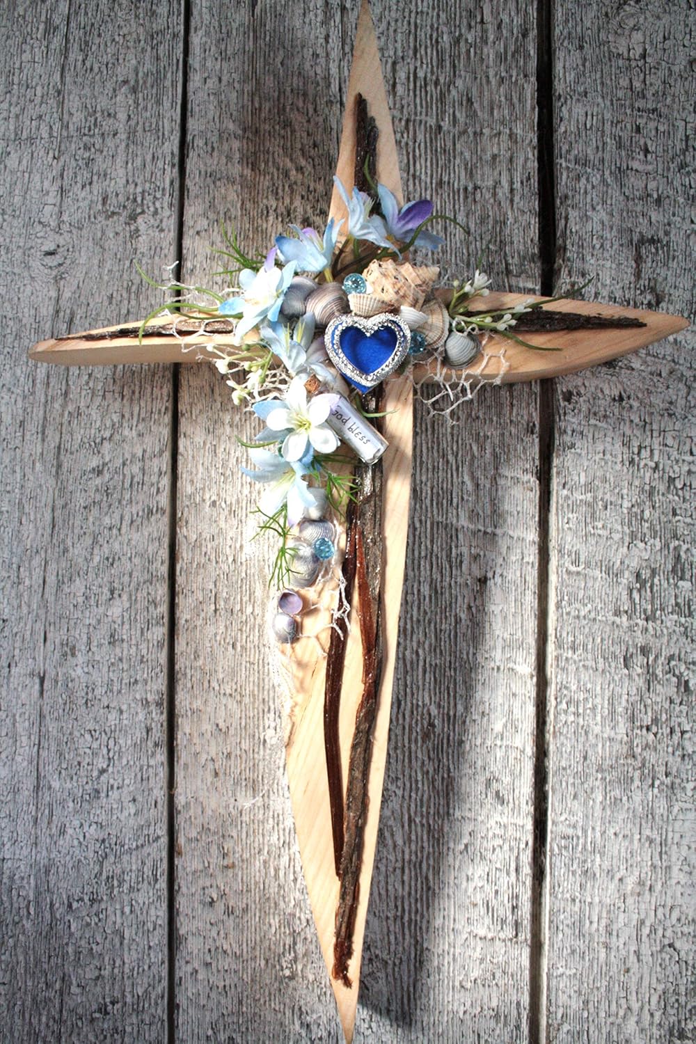 Amazon.com: ''HANDMADE''Wood cross wall decor, Crucifix, Religious gift