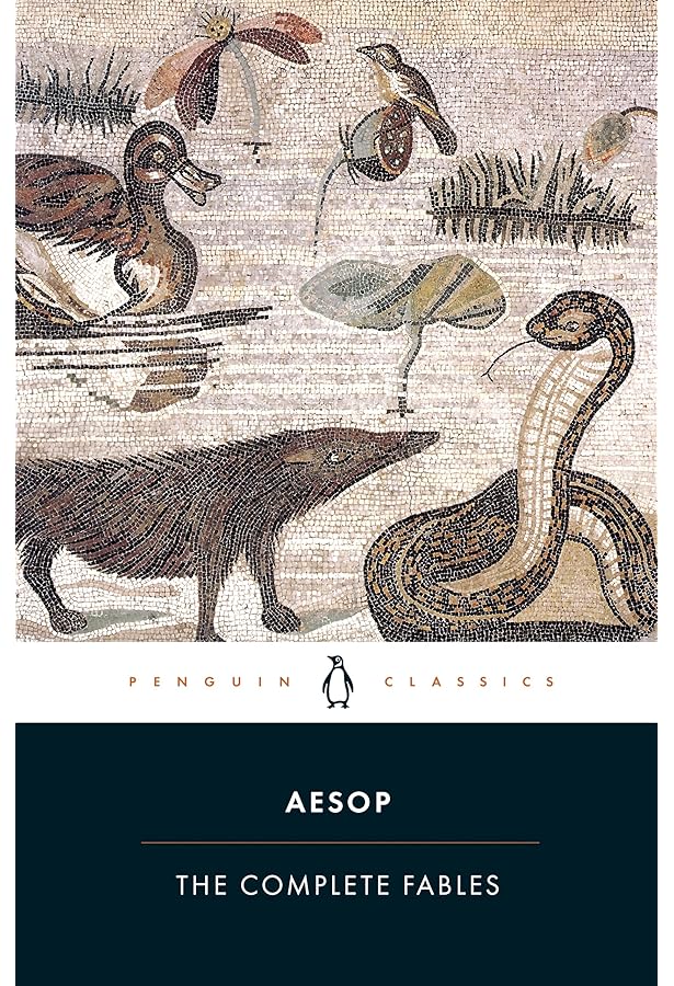 Aēsop the book Aesop's Fables Illustrated (Leather-bound Classics): Aesop