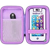 co2CREA Hard Case Replacement for VTech KidiBuzz 3 / KidiBuzz G2 Kids’ Electronics Smart Device KidiConnect (Black Case + Ins