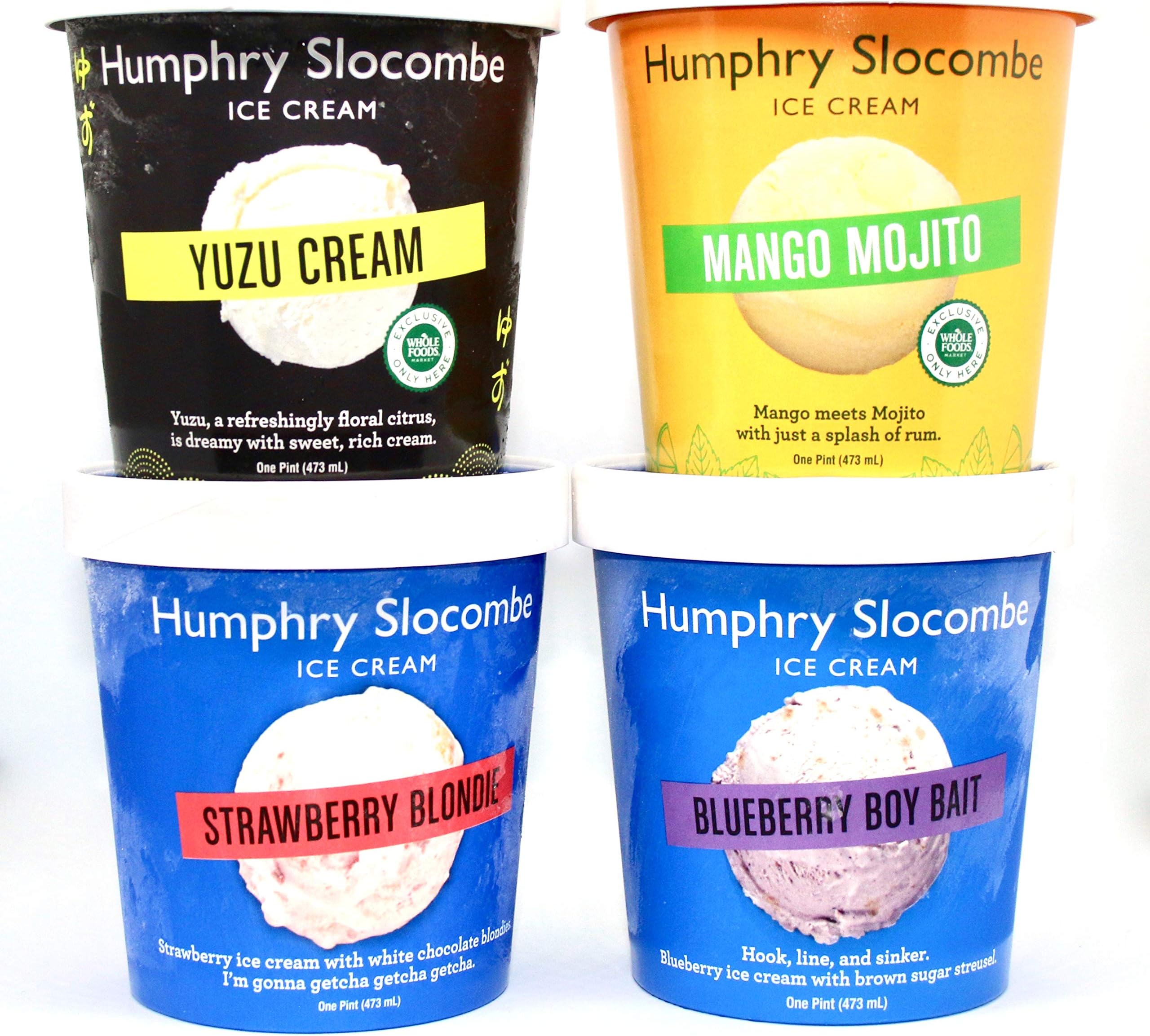 Humphry Slocombe Ice Cream, Fruity Pack (4 pack)