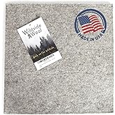 Desert Breeze Distributing 100% Pure Wool Insoles Men Women & Children - Warm Shoe Footbed - Cut to Size Wool Insoles for Boots - Warm Sole Footbeds for Men Women & Children - 12 x 12 x 1/4 Inches