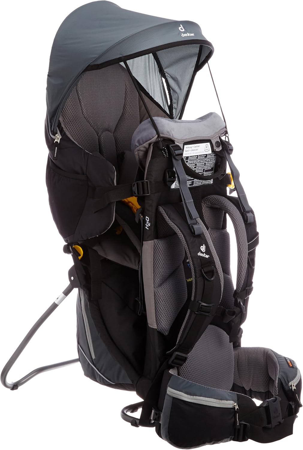 Amazon Com Deuter Kid Comfort Iii Black Granite Sports