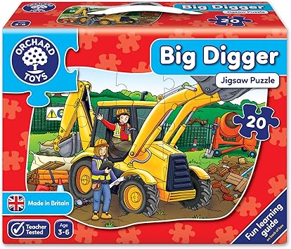 Big Digger Jigsaw – ages 3-6