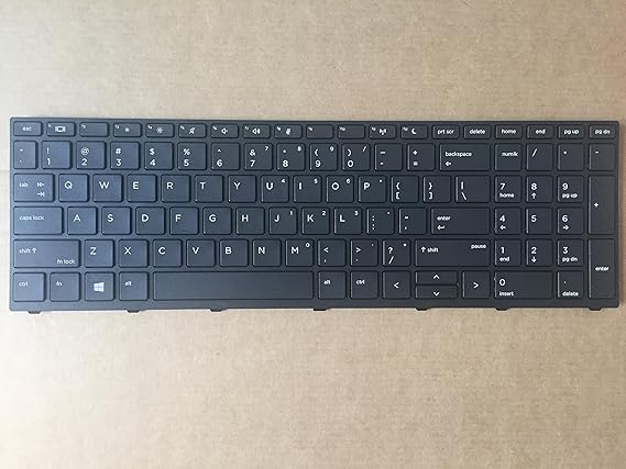 Amazon Com Original New For Hp Probook 450 G5 455 G5 470 G5 Keyboard Without Backlit Frame Us L 001 L 001 Computers Accessories