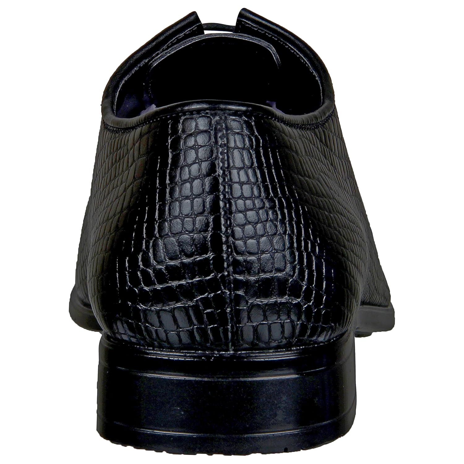 zapatoz men's pu formal lace-up shoes_(8808-black)