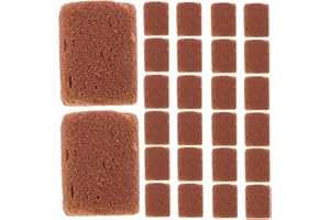 DIYEAH 100pcs Soilless Nutrient Soil Blocks for Seed Starting Vegetable Cultivation Garden Nursery Growing