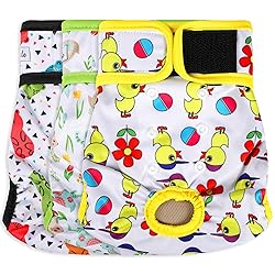 Grecle Washable Female Dog Diapers - Premium