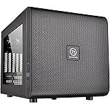 Thermaltake Core V21 SPCC Micro ATX Cube Computer Chassis CA-1D5-00S1WN-00