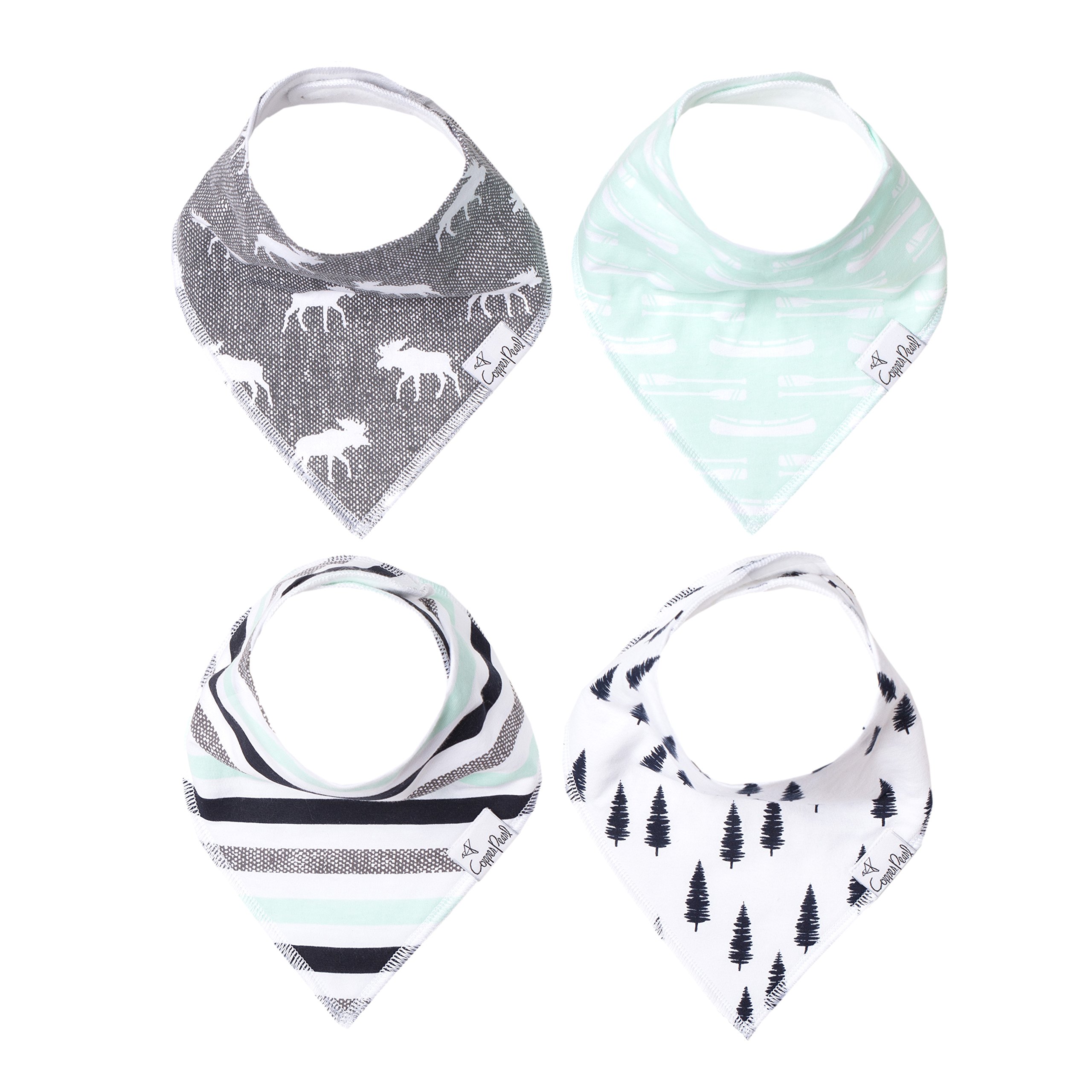 Baby Bandana Drool Bibs 4 Pack Gift Set For Boys “Archer