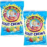 Cry Baby Sour Chews, 7 Ounce Bags (2 Pack), Sour Hard Candy