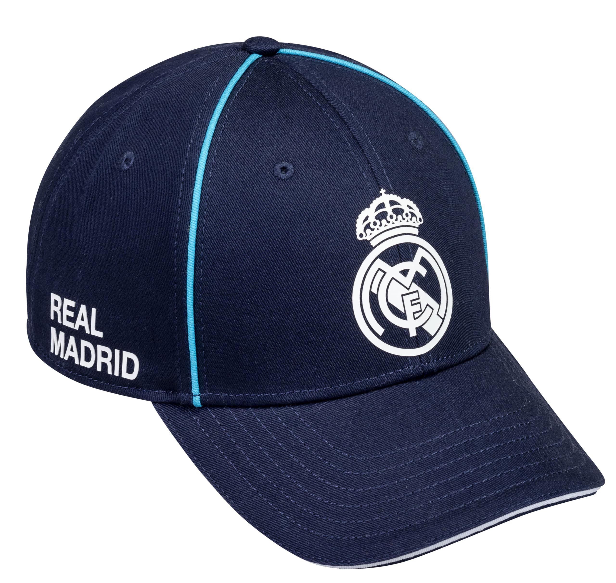 Real Madrid Real Supporter Cap – Official Football Collection – Men's Adjustable Size