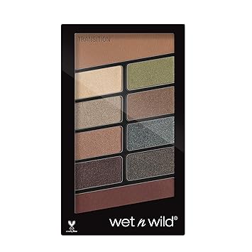Wet 'n Wild Color ComFort Zone Icon 10 Pan Palette, Multi-Color, 8.5g