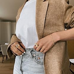 FindChic Customized Signet Photo Rings Round Chunky