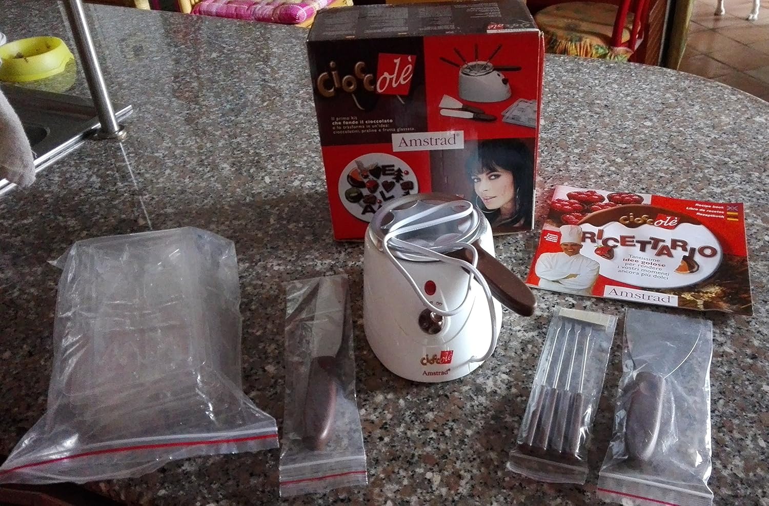 Cioccolè Kit fonduta cioccolato Amazon.it Casa e cucina