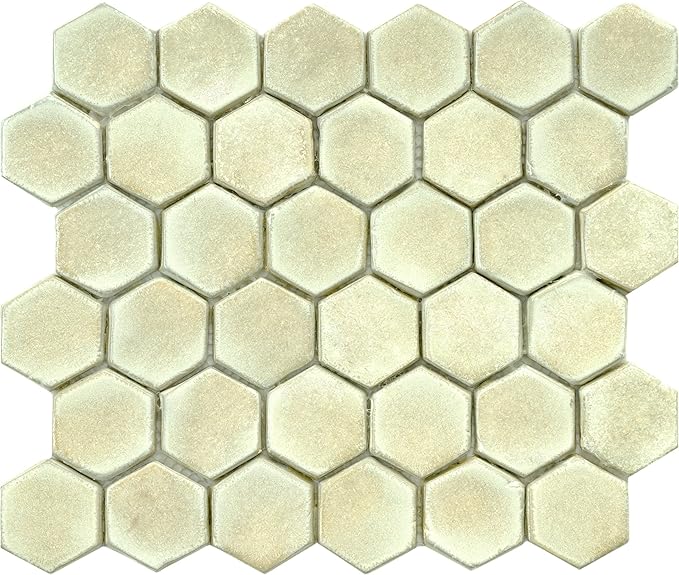 SOMERTILE fdxchpo adoquin hexagonal polar cerámica mosaico baldosas de