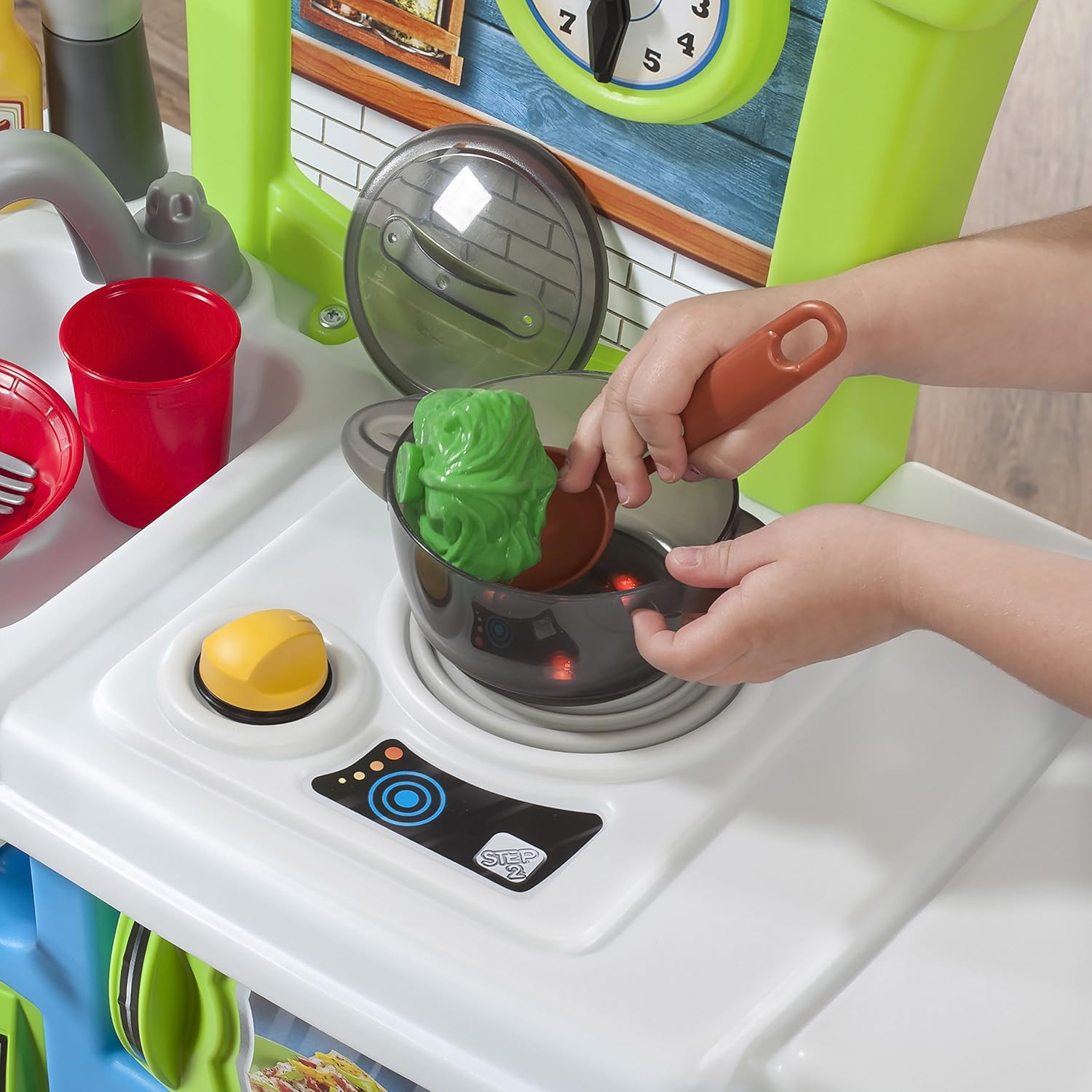 step2 little cooks kitchen playset