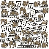 Bryant University 50ct Vinyl Large Deluxe Stickers Variety Pack - Laptop, Water Bottle, Scrapbooking, Tablet, Skateboard, Indoor/Outdoor