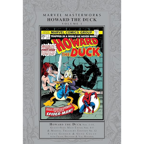 洋書 Marvel Masterworks Howard the Duck 1 & 2 MARVEL MASTERWORKS: HOWARD THE DUCK VOL. 2: Gerber, Steve