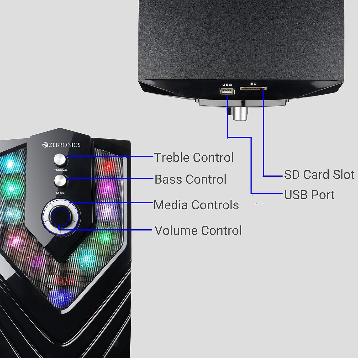 zebronics samba 4.1 price