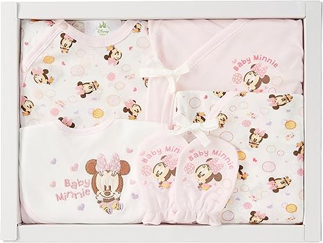 Disney Baby ディズニーベビー ミニー 新生児肌着 ギフトセット 35agd01 ベビー マタニティ ベビー マタニティ 通販 Amazon