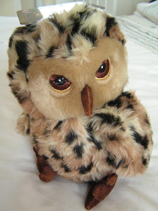 squeaky owl dog toy