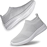 vibdiv Pull-on Shoes Women Sock Sneakers Walking Jogging Yoga Casual Lightweight Indoor Outdoor