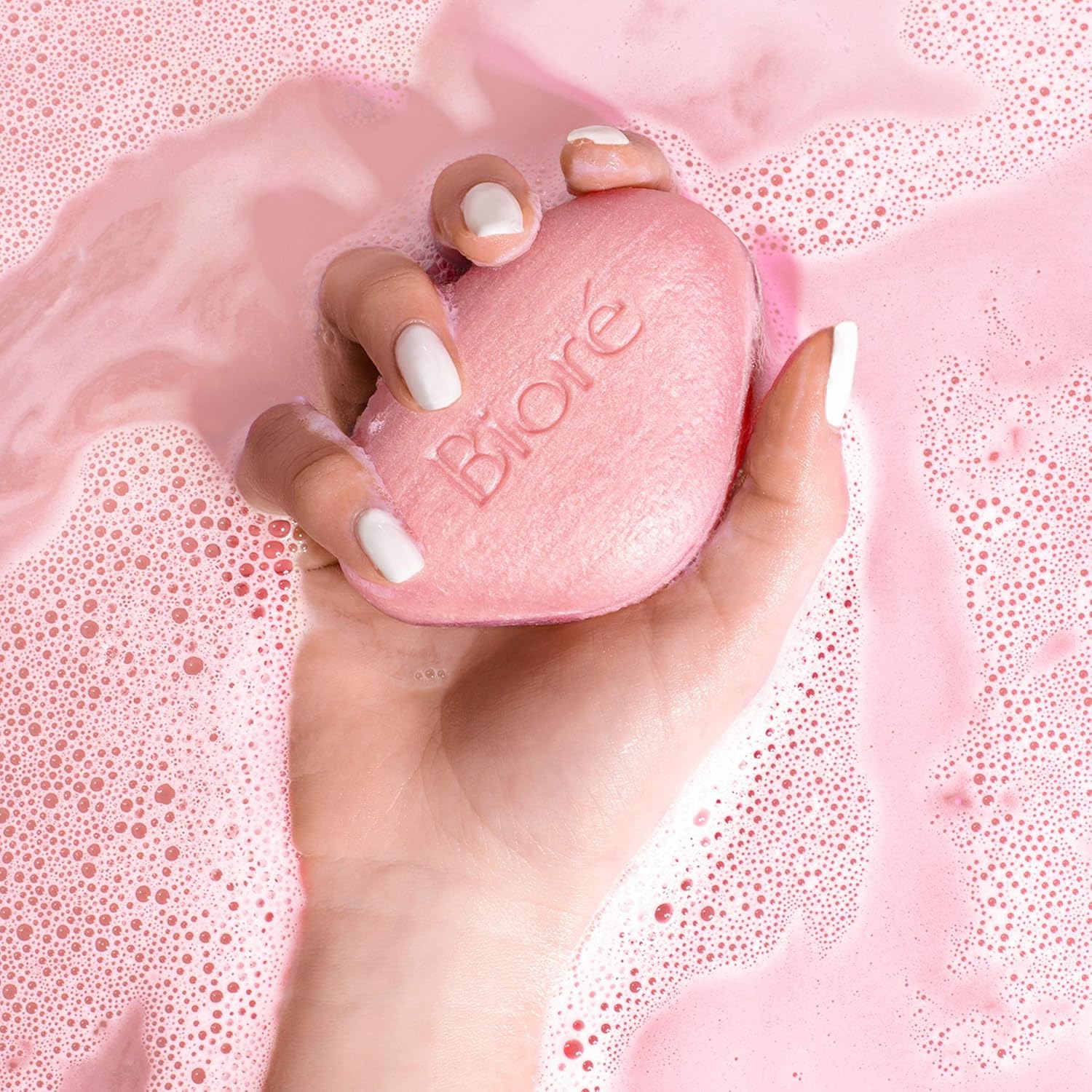 Bioré Rose Quartz With Charcoal Facial Cleansing bar, Exfoliating bar Soap, Daily Face Wash, Oil Free, Dermatologist Tested, Cruelty Free, Vegan Friendly, Paraben Free: Beauty