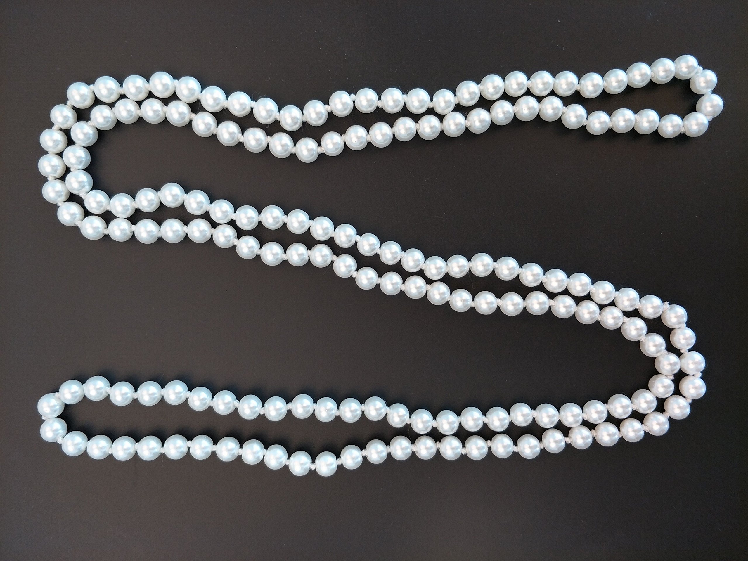 ResPai 1920s Accessories Fashion Set Roaring 20\'s Great Gatsby Theme Party Flapper Headband Headpiece Long Black Gloves Necklace Cigarette Holder Costume Accessories For Women (Elizabeth)