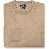 Brooks Brothers Mens Washable Merino Wool Crewneck Sweatshirt Sweater,