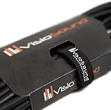 VisioSound XLR Microphone Lead Male to Female Balanced 3 m Cable White view 4