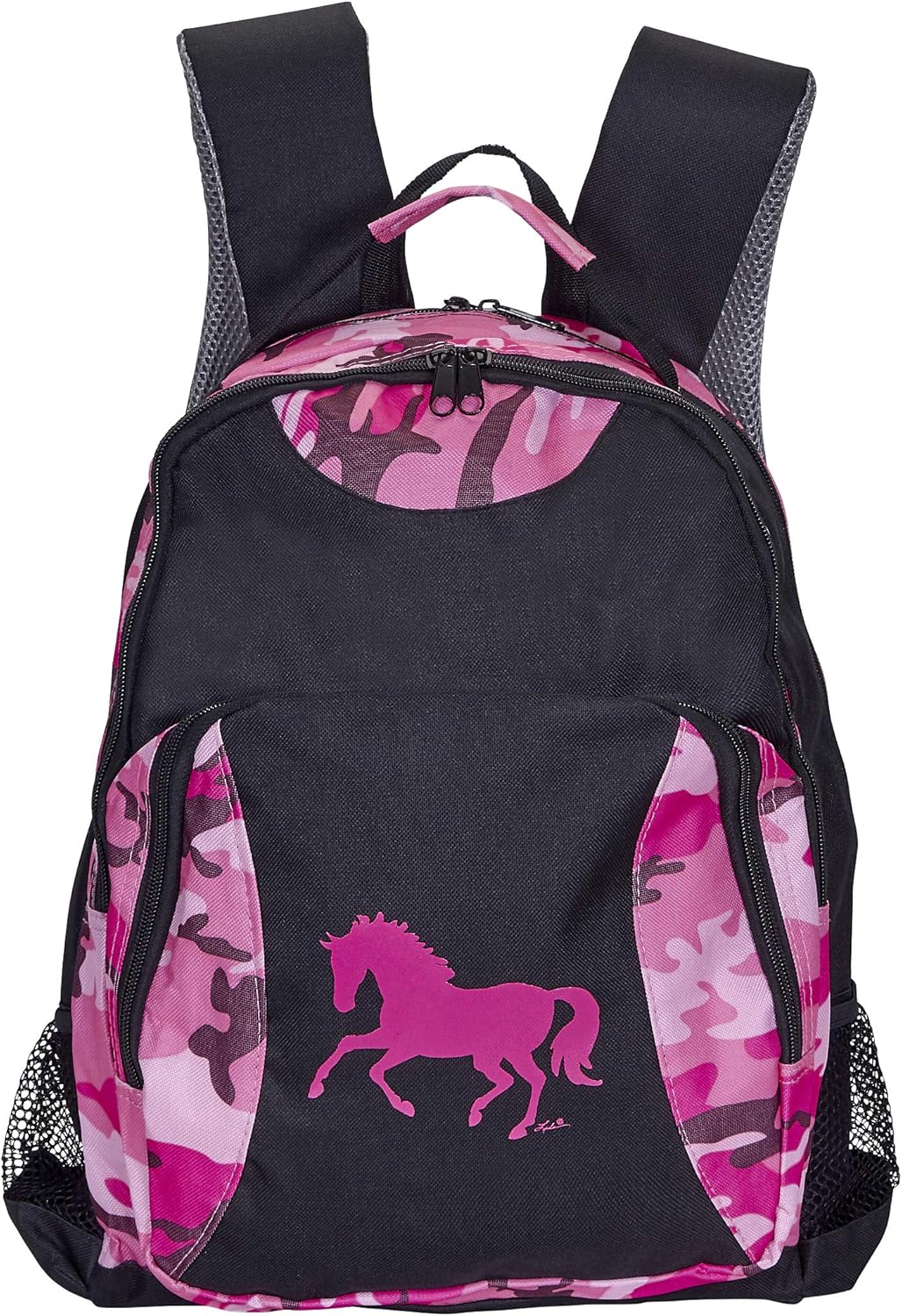 pink camo backpack