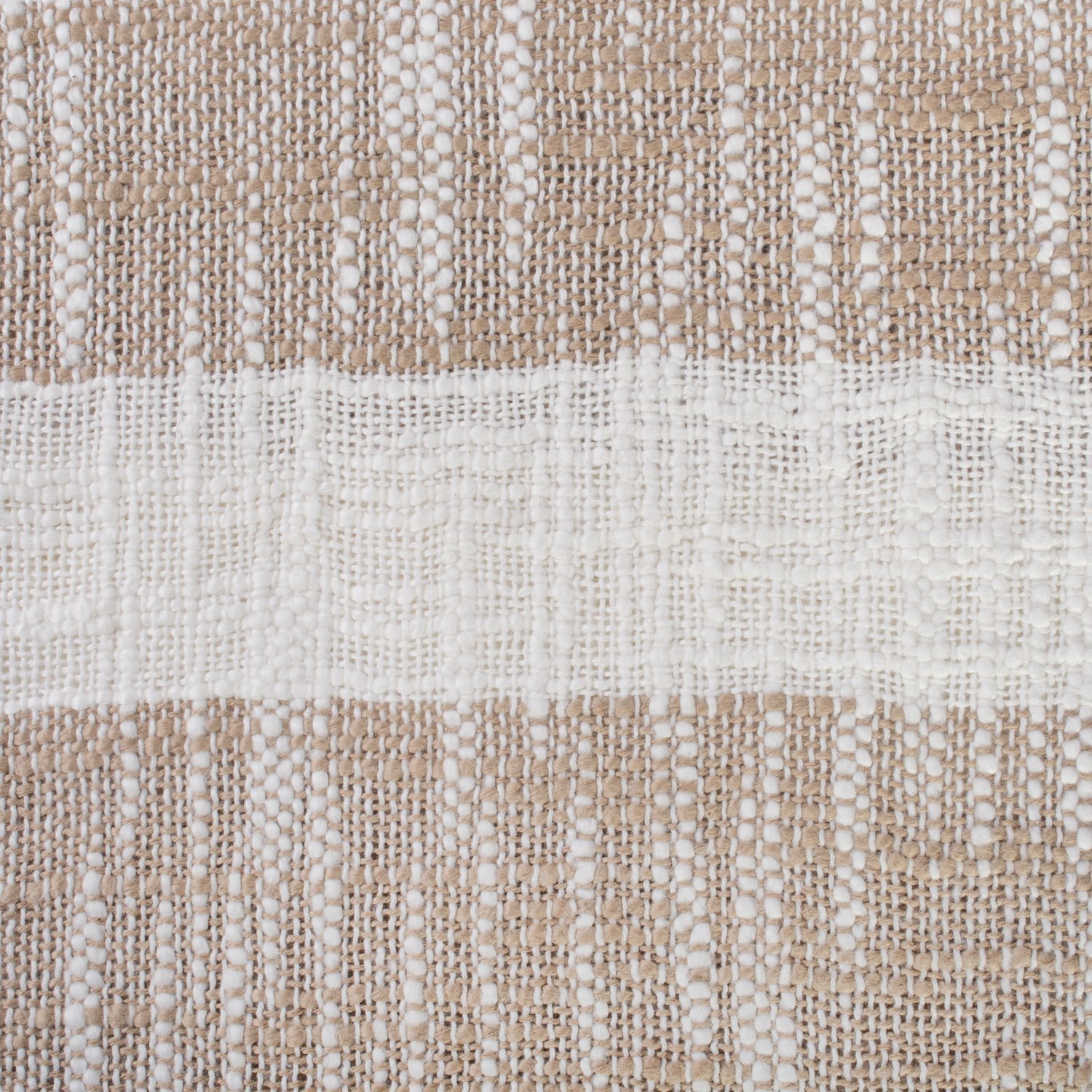 DII Rustic Farmhouse Cotton Stripe Blanket Throw with Fringe For Chair