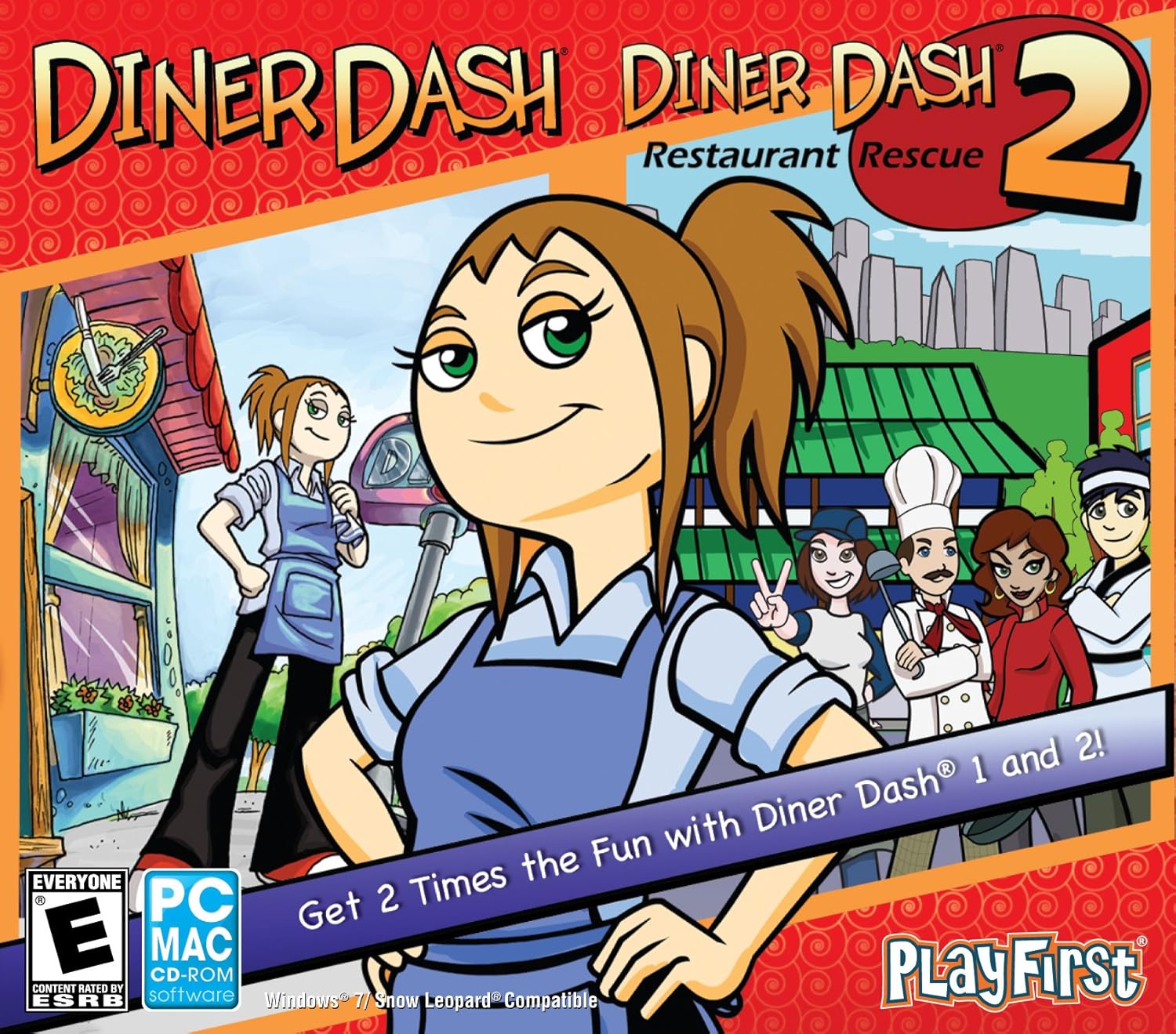 Diner Dash & Diner Dash 2: Restaurant Rescue DJC