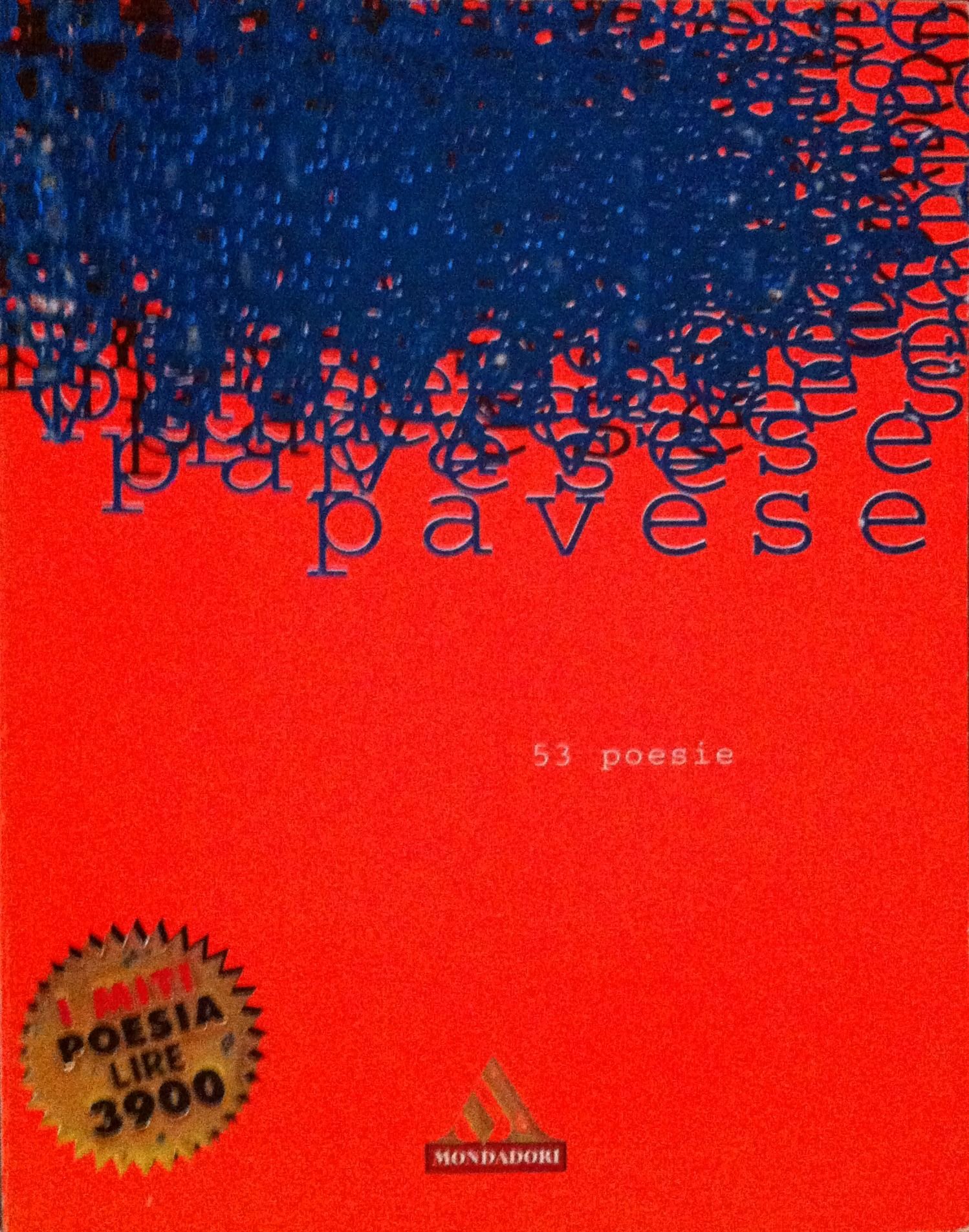 Amazon It Poesie Del Disamore Pavese Cesare Libri