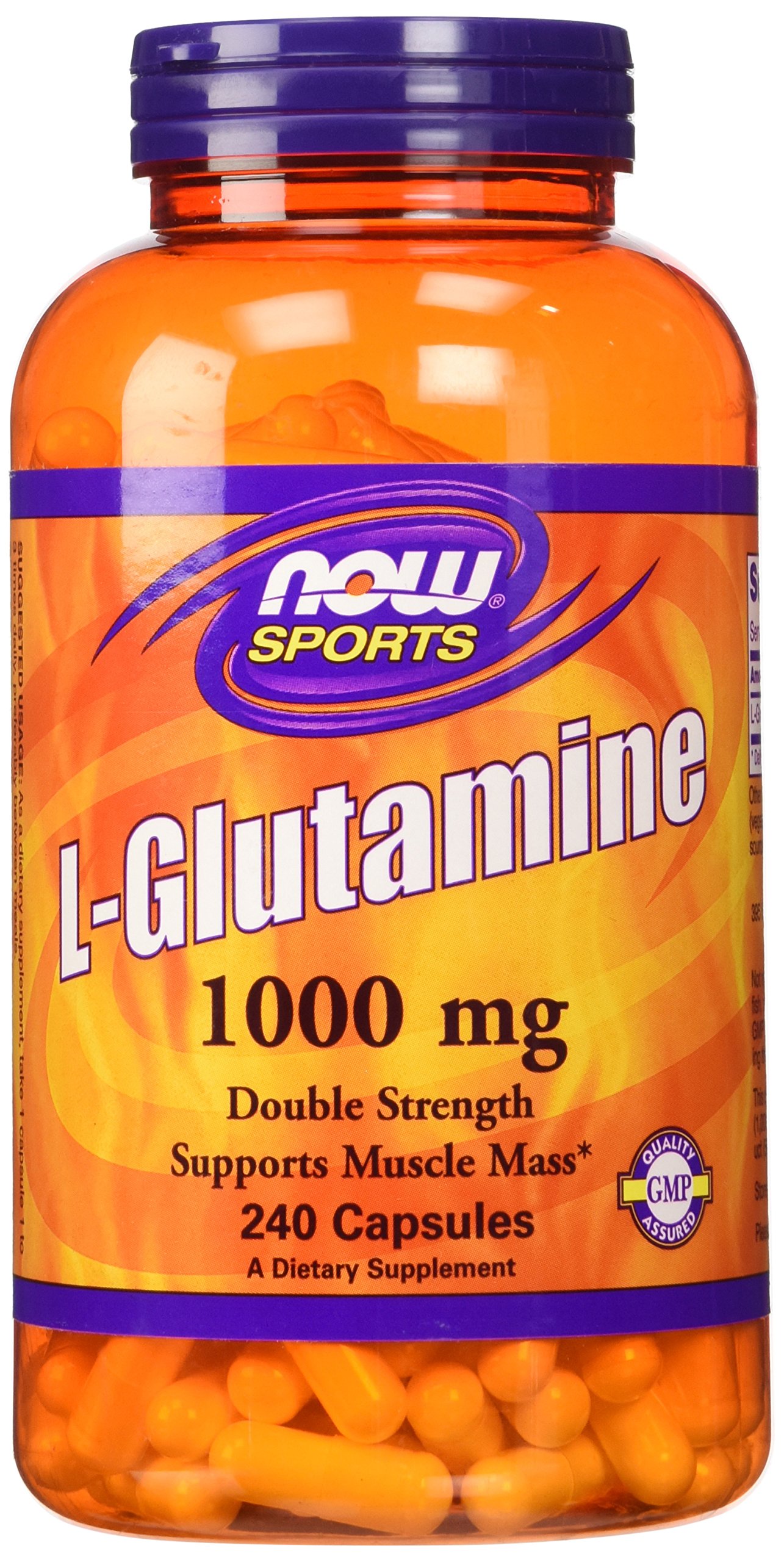 Now Foods LGlutamine 1000 mg 240 Capsules Buy Online in Kuwait at