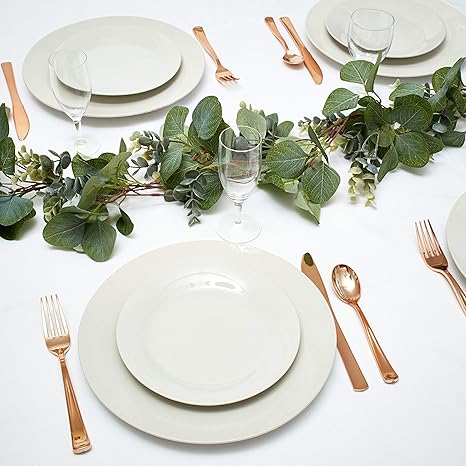 Amazon Ebl Store 人工ユーカリガーランド 6 5フィート ユーカリのつるとシルクグリーンの葉 フェイクグリーンの装飾 結婚式 ベビーシャワー クリスマス 素朴なファームハウスフェイクリーフ インテリア オンライン通販